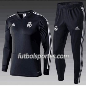 Real Madrid Sudadera de Entrenamiento Trajes Negro 2018/2019